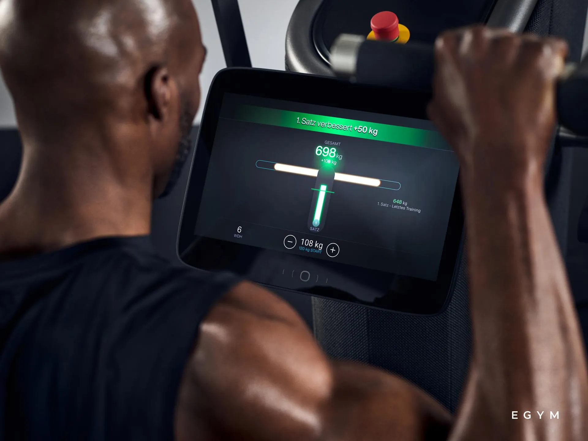 EGYM Open Modus Balken