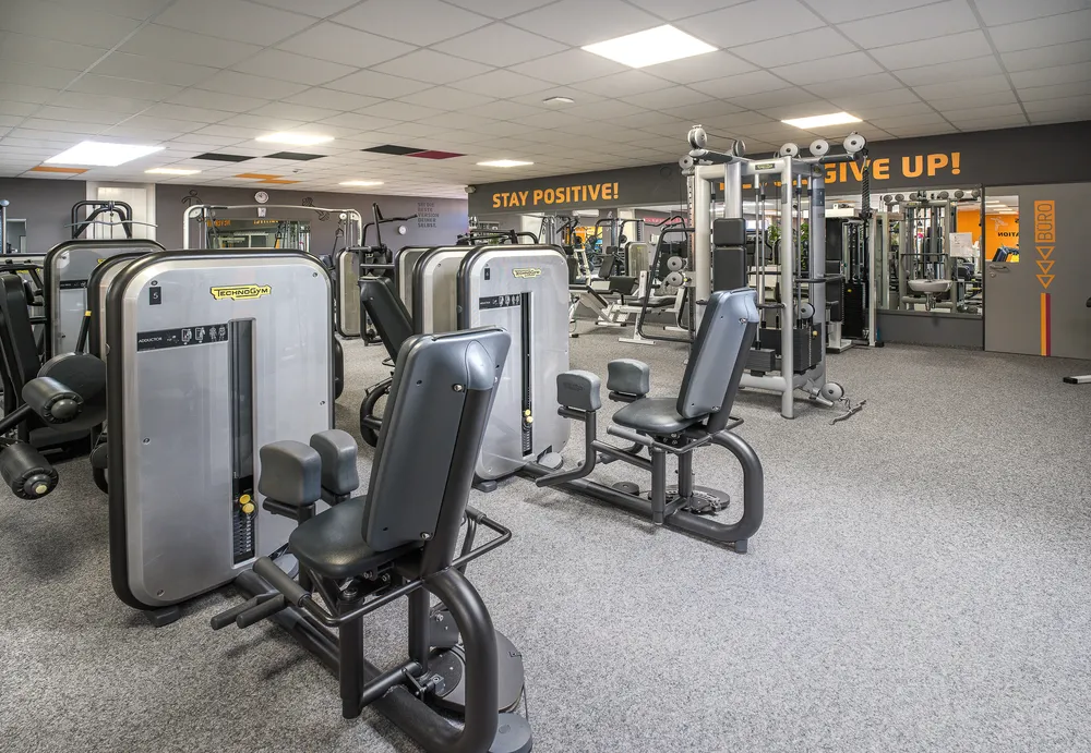Trainingsbereich Technogym Geräte